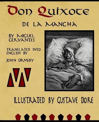 Book cover for Don Quixote de la Mancha by Miguel Cervantes