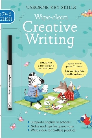 Cover of Wipe-Clean Creative Writing 7-8