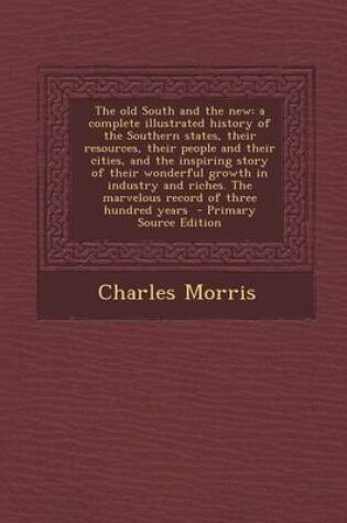Cover of The Old South and the New