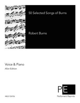 Book cover for 50 Selected Songs of Burns