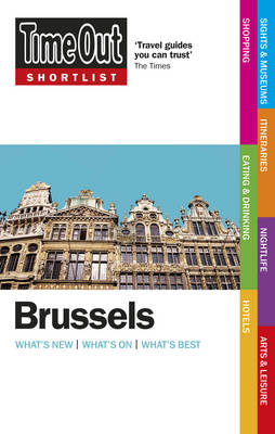Book cover for Time Out Shortlist Brussels, Bruges & Antwerp