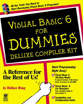 Book cover for Visual Basic 6 For Dummies