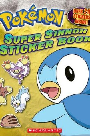 Cover of Super Sinnoh Sticker Book