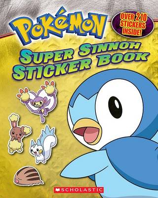 Cover of Super Sinnoh Sticker Book