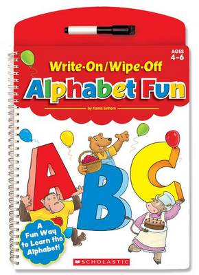 Book cover for Write-On/Wipe-Off Alphabet Fun