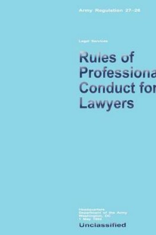 Cover of Rules of Professional Conduct for Lawyers