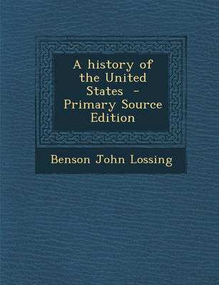 Book cover for History of the United States