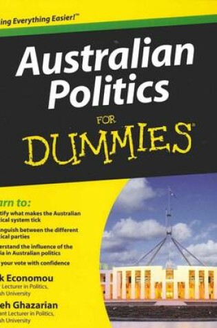 Cover of Australian Politics For Dummies