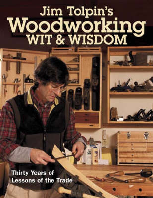 Book cover for Jim Tolpin's Woodworking Wit & Wisdom