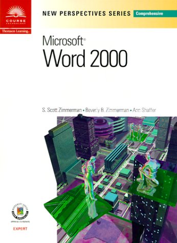 Book cover for New Perspectives on Microsoft Word 2000