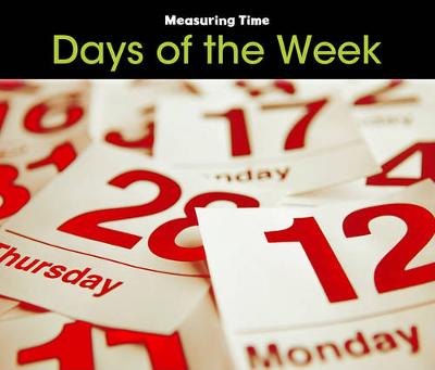 Book cover for Measuring Time Days of the Week