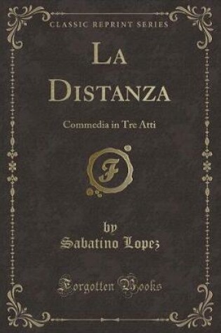 Cover of La Distanza