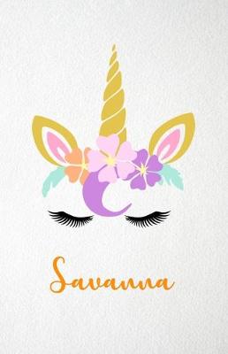 Book cover for Savanna A5 Lined Notebook 110 Pages