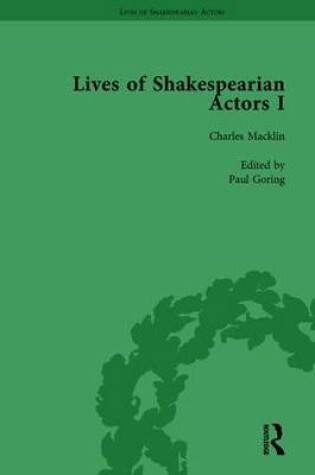 Cover of Lives of Shakespearian Actors, Part I, Volume 2