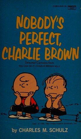 Book cover for Nobody's Perfect, Charlie Brown