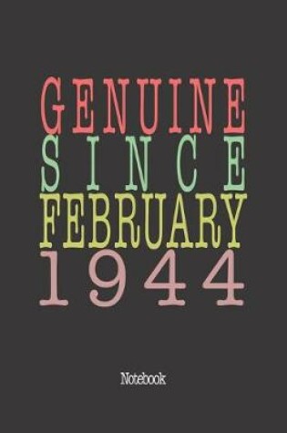 Cover of Genuine Since February 1944