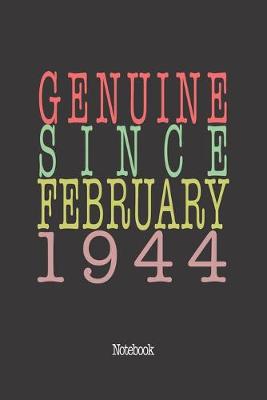 Book cover for Genuine Since February 1944