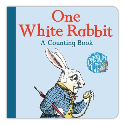 Book cover for One White Rabbit: A Counting Book