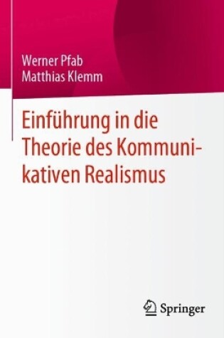 Cover of Einführung in die Theorie des Kommunikativen Realismus