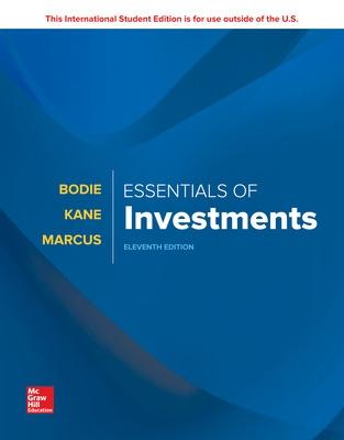 Book cover for ISE Essentials of Investments
