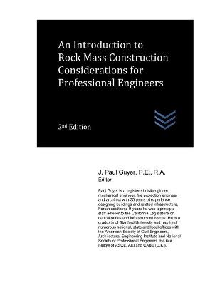 Book cover for An Introduction to Rock Mass Construction Considerations for Professional Engineers