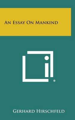 Book cover for An Essay on Mankind