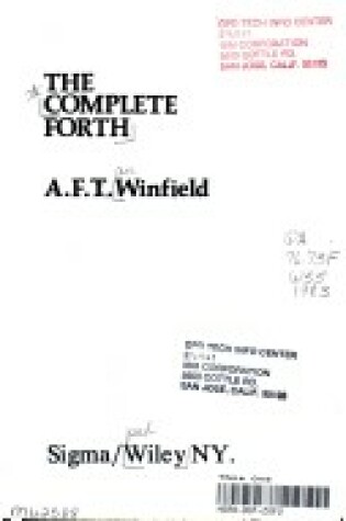 Cover of Winfield Forth