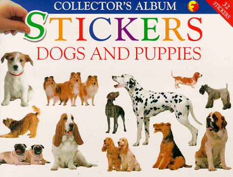 Book cover for Sticker Collectors Album - Dogs & Puppie