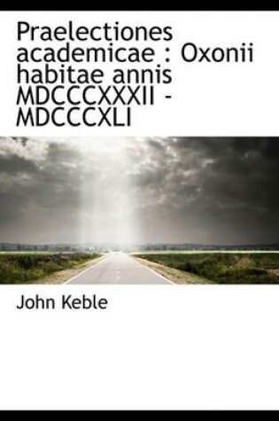 Cover of Praelectiones Academicae