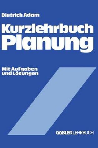 Cover of Kurzlehrbuch Planung