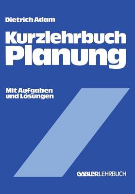 Cover of Kurzlehrbuch Planung