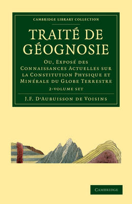 Cover of Traite de Geognosie 2 Volume Set
