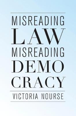 Book cover for Misreading Law, Misreading Democracy