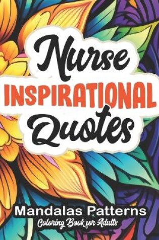 Cover of Nurse's Coloring Book of Inspiration