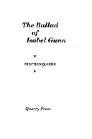 Cover of The Ballad of Isabel Gunn