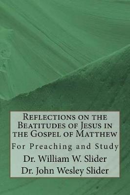 Book cover for Reflections on the Beatitudes of Jesus in the Gospel of Matthew