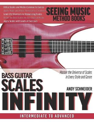 Book cover for Bass Guitar Scales Infinity