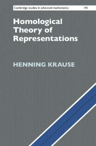 Cover of Homological Theory of Representations