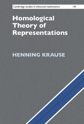 Cover of Homological Theory of Representations