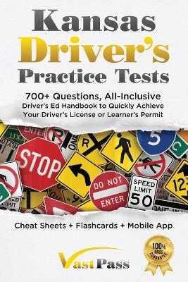 Book cover for Kansas Driver's Practice Tests