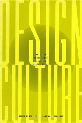 Cover of Design Culture