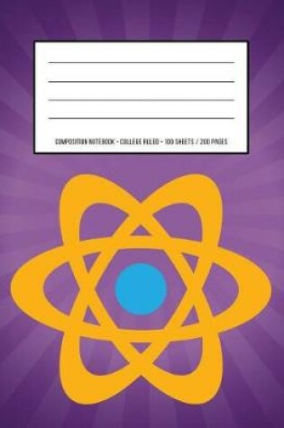 Cover of Retro Atom Periodic Table Chemistry Composition Notebook