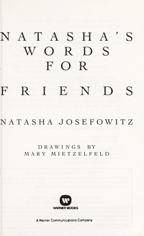 Cover of Natasha's Words for Friends
