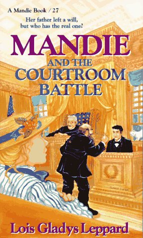 Book cover for Mandie and the Courtroom Battle