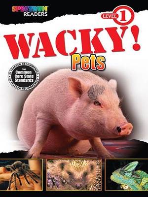 Book cover for Wacky! Pets