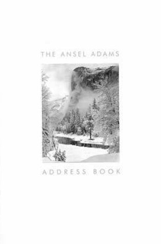 Cover of Ansel Adams Address Book