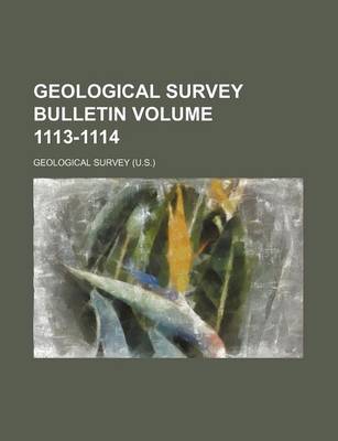 Book cover for Geological Survey Bulletin Volume 1113-1114