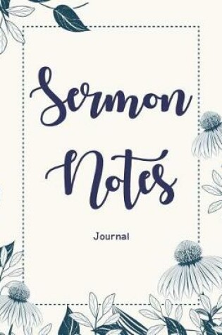 Cover of Sermon Notes Journal