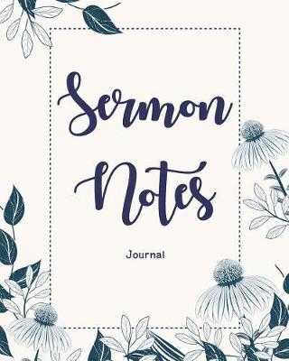 Cover of Sermon Notes Journal