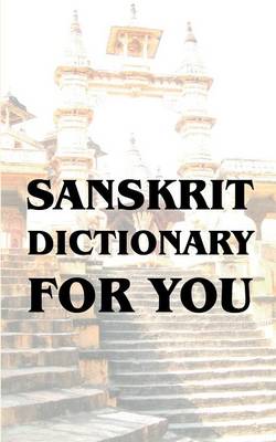 Book cover for Sanskrit Dictionary for You